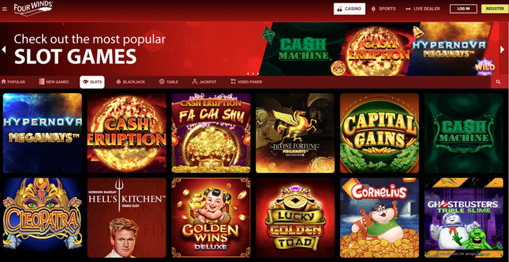 Four Winds Casino slots screenshot