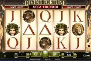 Divine Fortune online progressive slot