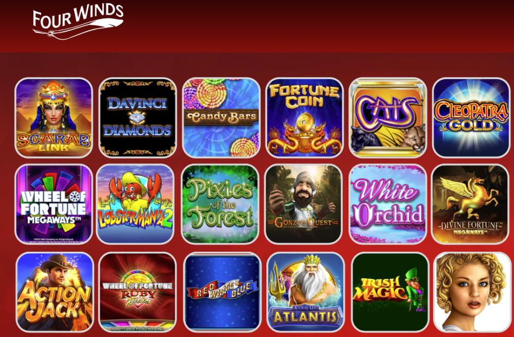 Screenshot of Four WInds Online Casino